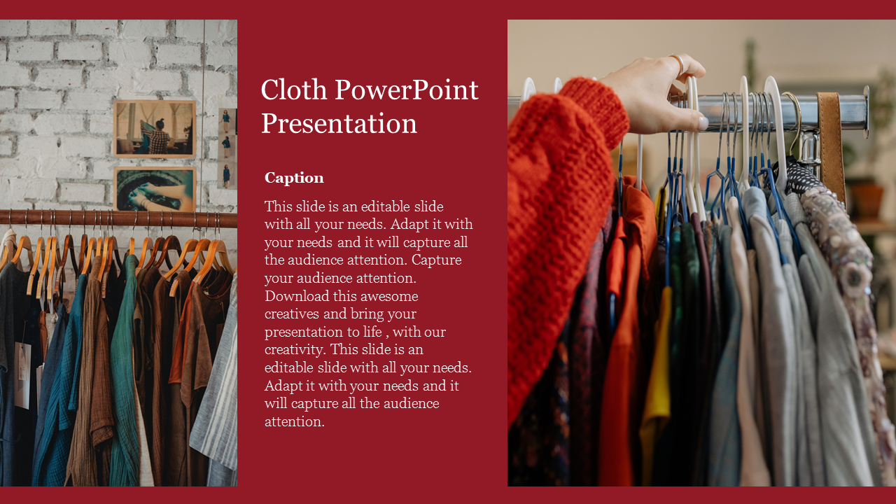 Cloth PowerPoint Presentation
